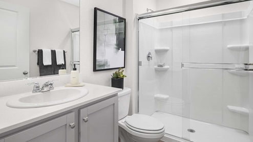 Harvest Hills II Montara Plan Secondary Bathroom