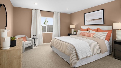 Harvest Hills II Cypress Plan Primary Bedroom