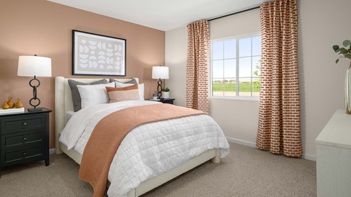 Harvest Hills II Cypress Plan Secondary Guest Bedroom