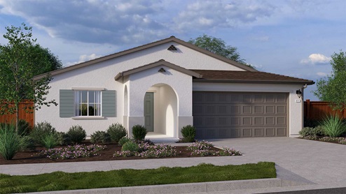 Harvest Hills II Los Banos Redwood Spanish Exterior