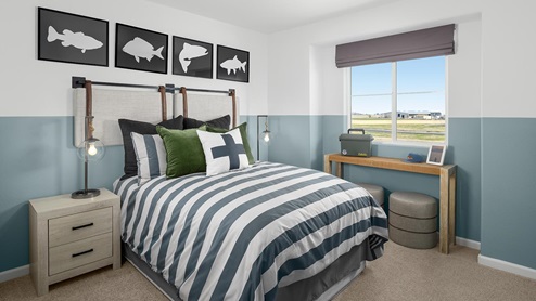 Harvest Hills Muir Plan Secondary Kids Bedroom