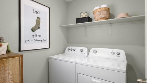 Harvest Hills Muir Plan Laundry