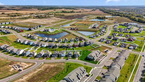 Aerial views of Brookshire in Lakeville, Minnesota.