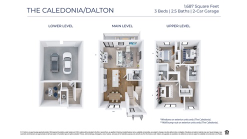 3D floor plan.