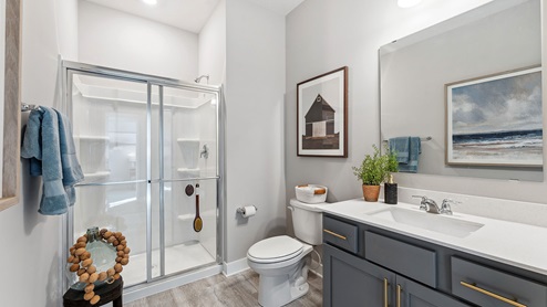 Main level bathroom.