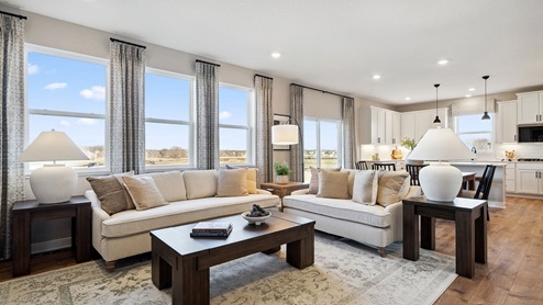 Main level family room.