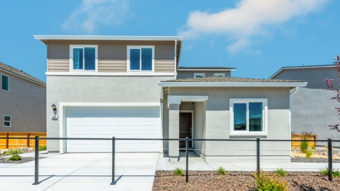 Yellowstone two-story floorplan model exterior