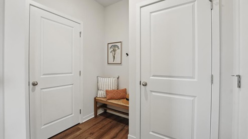 Welcoming foyer from front door