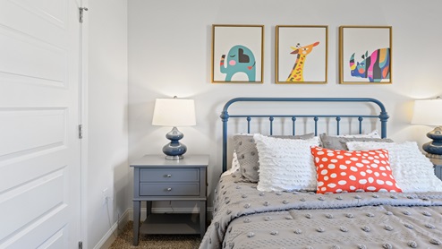 Bedroom two with queen bed