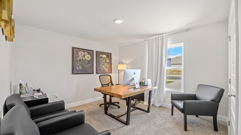 Bedroom three used as office