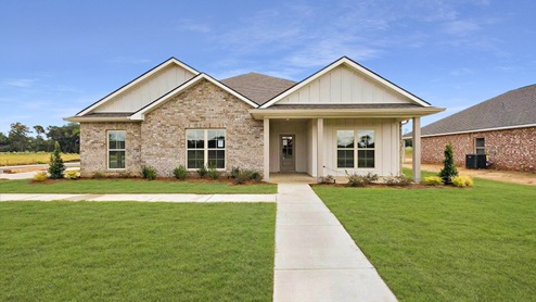 Destin floor plan in Woodgate in Canton, MS