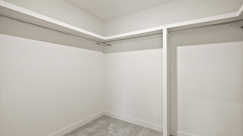 Interior walk-in closet