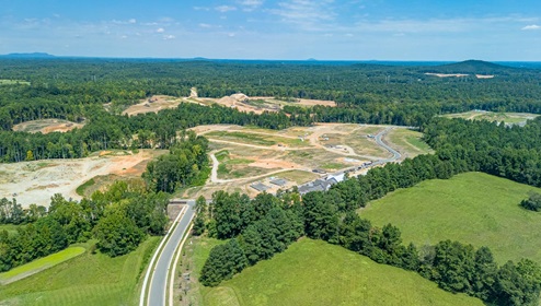Westport community aerial