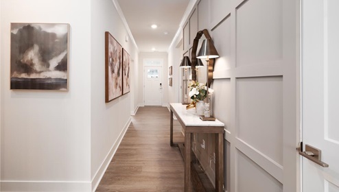 Welcoming foyer with view of interior