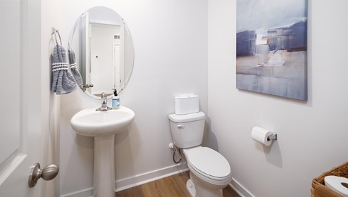 Powder bathroom