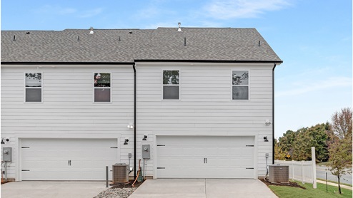 Garland rear exterior with garage