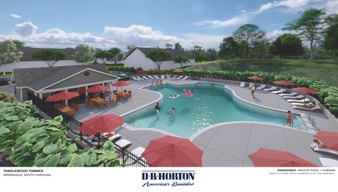Overview of pool in community.