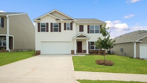 Front exterior of home.