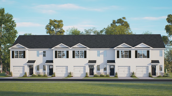 Pearson elevation for chestnut ridge townhomes.