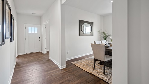 Foyer to kitchen.