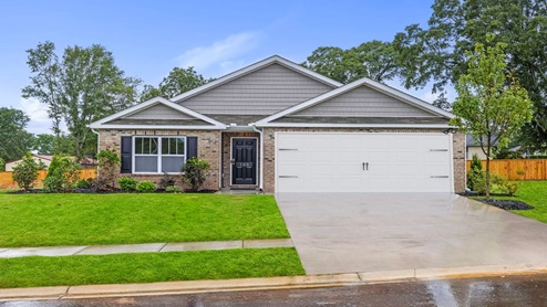 Front exterior of home.