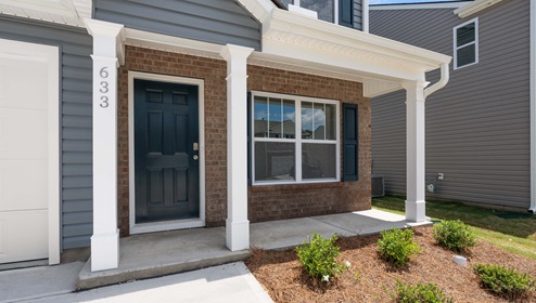Front exterior of home.