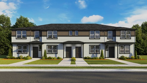 Terrace at Pleasant Valley Exterior Rendering MA25 and MA10 EleA