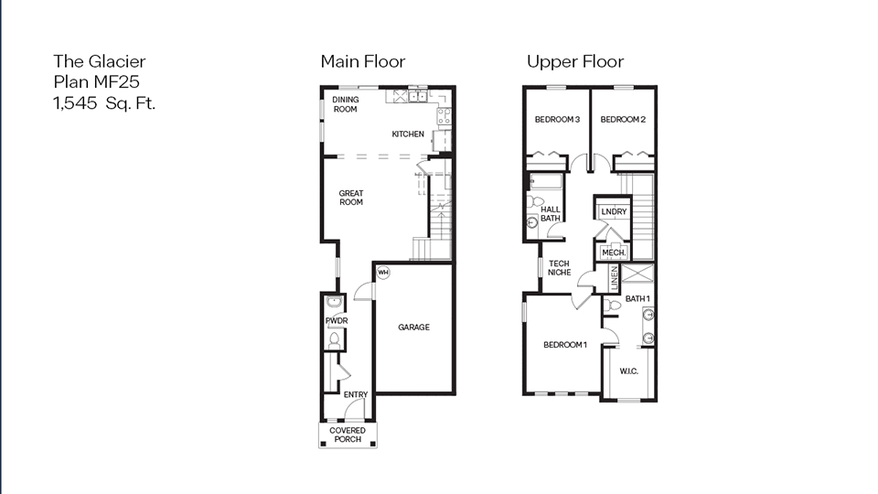Terrace at Pleasant Valley MF25 Floor Plan