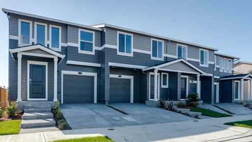 blue pearl townhomes MF 25 and MF15 elevation a