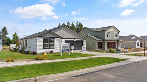 Shamrock Glen's model home and sales office