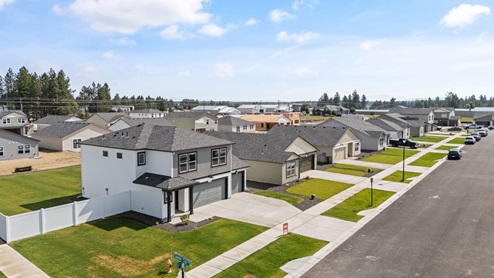 A drone view of Shamrock Glen