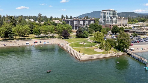 Independence Point on Lake Coeur d'Alene