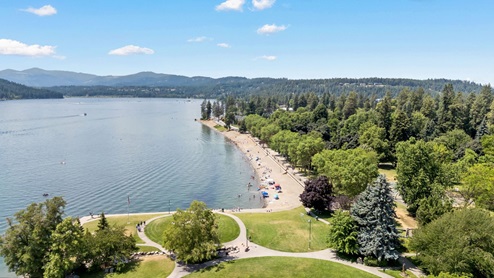 Independence Point on Lake Coeur d'Alene