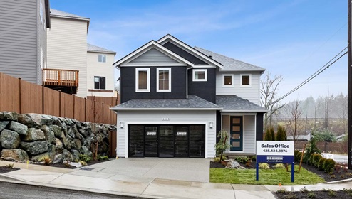 Exterior Kimball A floorplan in Bothell Washington