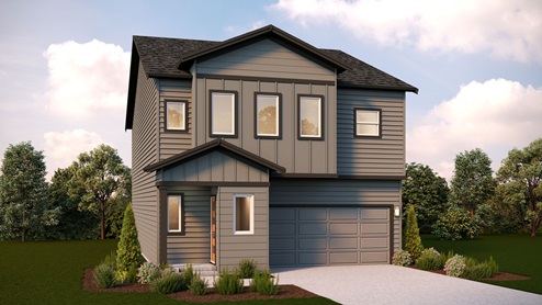 Exterior rendering Newhalem C at Amara Grove
