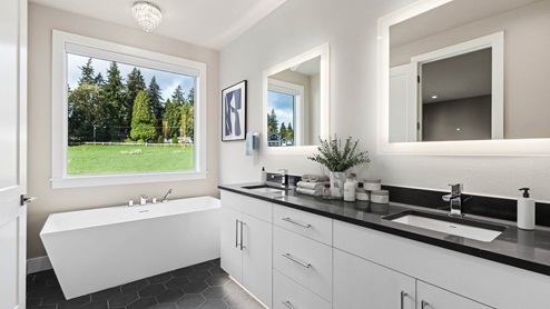primary suite bathroom