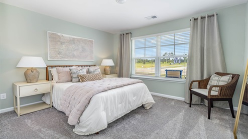 front bedroom with double window