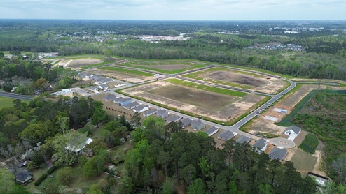 The Bluffs at Mill Creek Aerial Shot