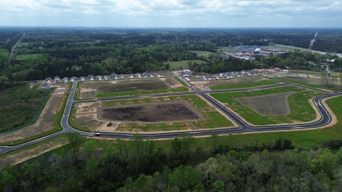 The Bluffs at Mill Creek Aerial Shot