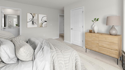 Pearson bedroom with dresser