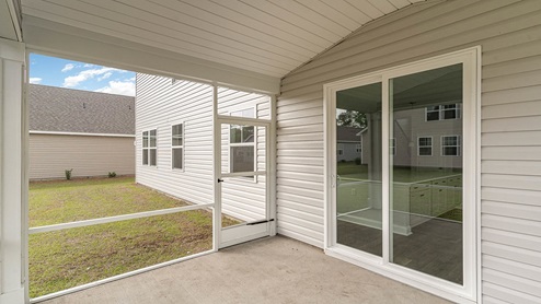 Forrester E Exterior with vinyl siding