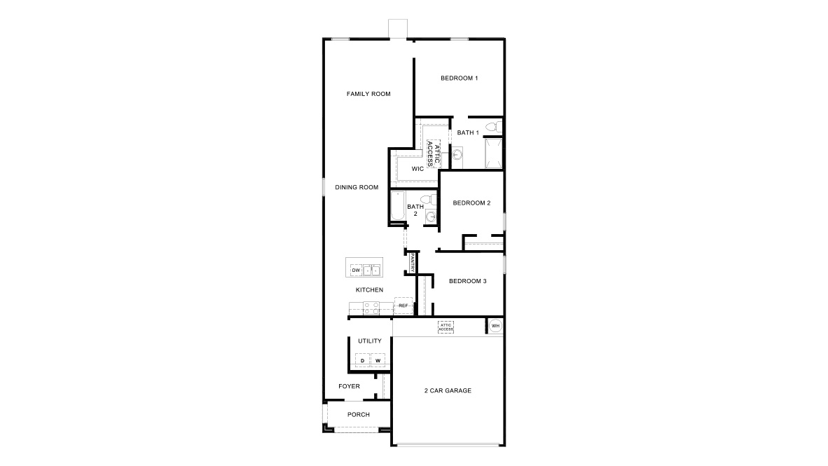 DR Horton Converse Avenida the caprock 1435 sq ft 3 bed 2 bath 1 story 2 car