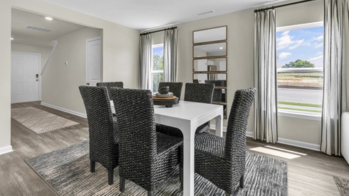 Robie model living area