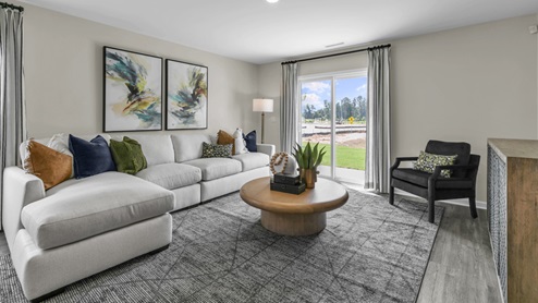 Robie model living area