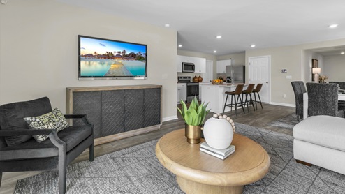 Robie model living area