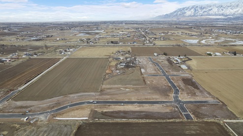Aerial view of Palomino in Ogden Utah.