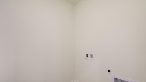 laundry room with washer and dryer hook up