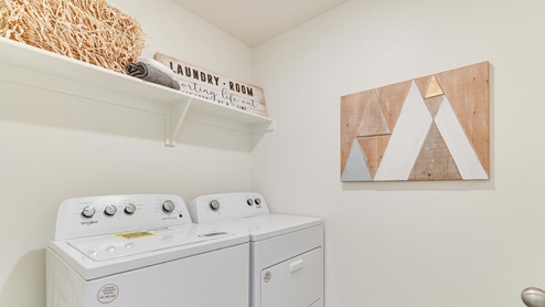 laundry room with a washer and dryer