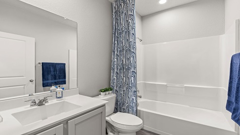 secondary bathroom