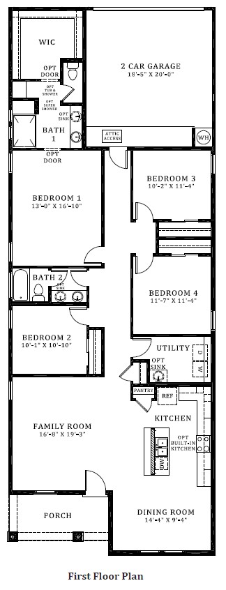 Floorplan- Rosemary